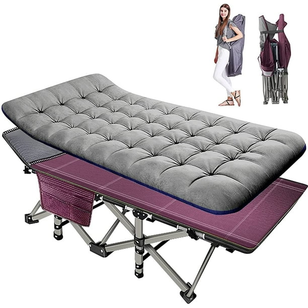 Docred cots Adult Folding Camping Cot with mattress,fold cots ,Portable