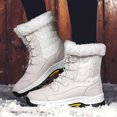 thumbnail image 5 of Warm Womens Snow boots Waterproof Non Slip Winter Boots Outdoor Winter Shoes Christmas Boots, 5 of 8