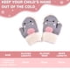 thumbnail image 3 of Las manoplas del niño de los niños con el invierno de la historieta de la secuencia hicieron punto los guantes forrados de lana calientes de la nieve, 3 of 6