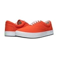 thumbnail image 2 of MaCae Unisex Knitting Lace Up Fashion Shoe With Unique Sole, Low Top Sneakers, Knit Shoes, Casual Sneakers, Comfortable Shoes, Fashion Shoes - Orange/Biking, 5M/7W, 2 of 7