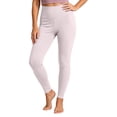 thumbnail image 7 of Luhomi Women's Cozy Base Layer High Waist Legging Lightweight Long Johns Underwear Pants for Cold Weather Layering, 7 of 7