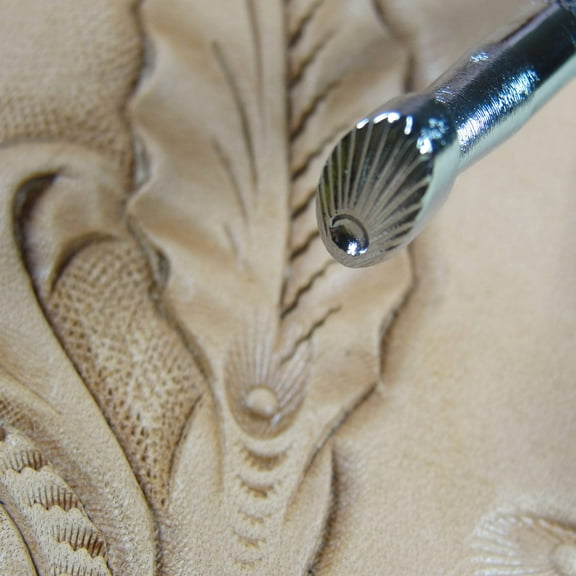 Leather Stamping Tool, Sunburst Stamp, N363, Leather Stamping Tool Stamp, Craft Japan Leathercraft Tool