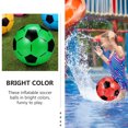 thumbnail image 4 of SHISUYAN 5Pcs Inflatable Soccer Balls Plastic Soccer Balls Football Toys (Random Color), 4 of 7