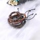 thumbnail image 4 of Vintage Cowhide Hand-woven Bracelet Leather Multi-layer Bracelet Men's Bracelet Adjustable, 4 of 4