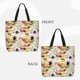 thumbnail image 2 of Fotbe Retro Musical Bolsa Tote con Estampado para Mujer, Bolsos con Cremallera, Bolsa de Hombro Casual de Gran Capacidad con Bolsillos Internos, 2 of 7