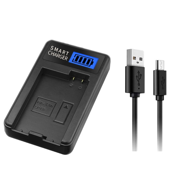 LP-E8 LPE8 LP E8 USB with LCD Screen Replacement for 550D, 600D, 650D, 700D