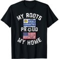 thumbnail image 2 of Uruguay Soccer My Roots My Home Vintage Flag Fan Shirt T-Shirt, 2 of 3