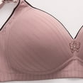 thumbnail image 6 of Annhoo Push up Bras for Women Basic Solid Wirefree Full Coverage Bras Casual Breathable Everyday Bras with Supportive, 6 of 7