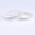 thumbnail image 3 of 2 Pcs Support de Manche de Chemise Bracelet Élastique en Métal (Blanc), 3 of 3