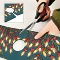 thumbnail image 6 of Yayeee Faucet Mat for Kitchen Sink 14.7" Diatomite Long Splash Guard Pad, Red Christmas Light, 6 of 7