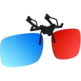 thumbnail image 2 of Artibetter Gafas 3D Rojas Y Azules Con Clip Para Películas De Cine En Tv 3D, Visualización De Dvd, Películas Caseras (Sin Marco De Vidrio), 2 of 5