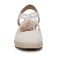 thumbnail image 4 of LifeStride Womens Patience Espadrille Wedge Sandal - Medium & Wide Width, 4 of 9