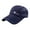 Dark Blue, variant on Grey Unisex Vintage Washed Unstructured Baseball Cap Polyester Classic Cotton Plain Hats Adjustable for Men Women Running Outdoor Activities One Size