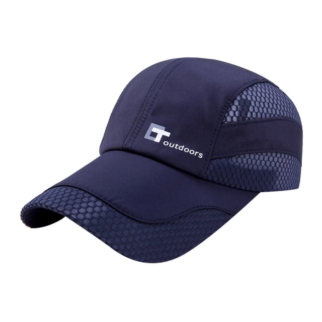 WEIYLL Baseball Caps For Women Men Solid Mesh Quick Drying Adjustable Breathable Sport Outdoor Sunshade Sun Cap