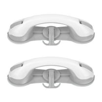 (3 pack) Lockways Shower Handle Grab Bar for Elderly, Safety Bathroom Bath Grip Bar with 3 Strong Suction Cups