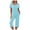 Blue, variant on Womens Home Clothes Short Sleeved Silk Like Pajamas Womens Summer Multicolor Suit Flannel Long Sleeve Pajamas for Women Women's Pajama Set Pajamas Women Size Women Button Pajamas Pajama Set