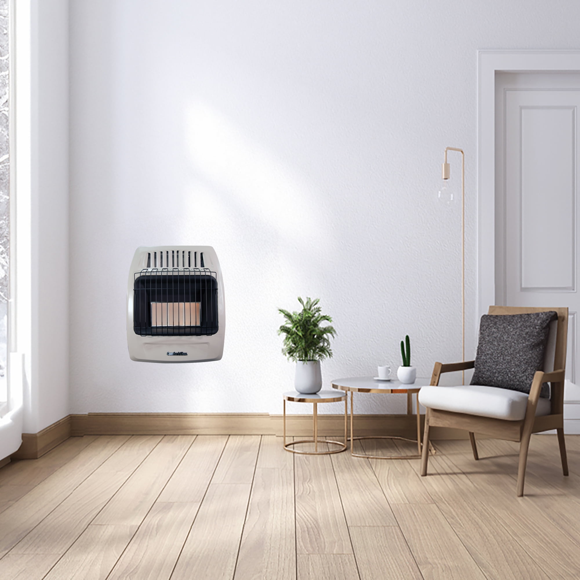 DuraHeat Kozy World 18,000 BTU Indoor Ventless Natural Gas