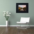 thumbnail image 3 of Trademark Fine Art "Rocky River Autumn Sunset" Canvas Art by Kurt Shaffer, Black Matte, Black Frame, 3 of 4