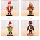 thumbnail image 3 of Adornos navideños de madera para Cascanueces, figuras de Cascanueces, juguete con Papá Noel, muñeco de nieve, pingüino, marioneta de Chef, adornos de escritorio, 3 of 6