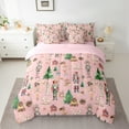 thumbnail image 3 of Manfei Retro Nutcracker Soldier 7-Piece Twin Bedding Sets,Cartoon Unicorn Ballet Princess Bedding Comforter Set,Chic Xmas Tree Sheet Sets For Child,Breathable Home Decor Reversible, 3 of 9