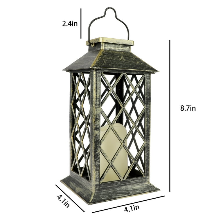 EEEKit Patio Umbrella Waterproof LED Hanging Lantern Solar Lights EEEKit Patio Umbrella Waterproof LED Hanging Lantern Solar Lights