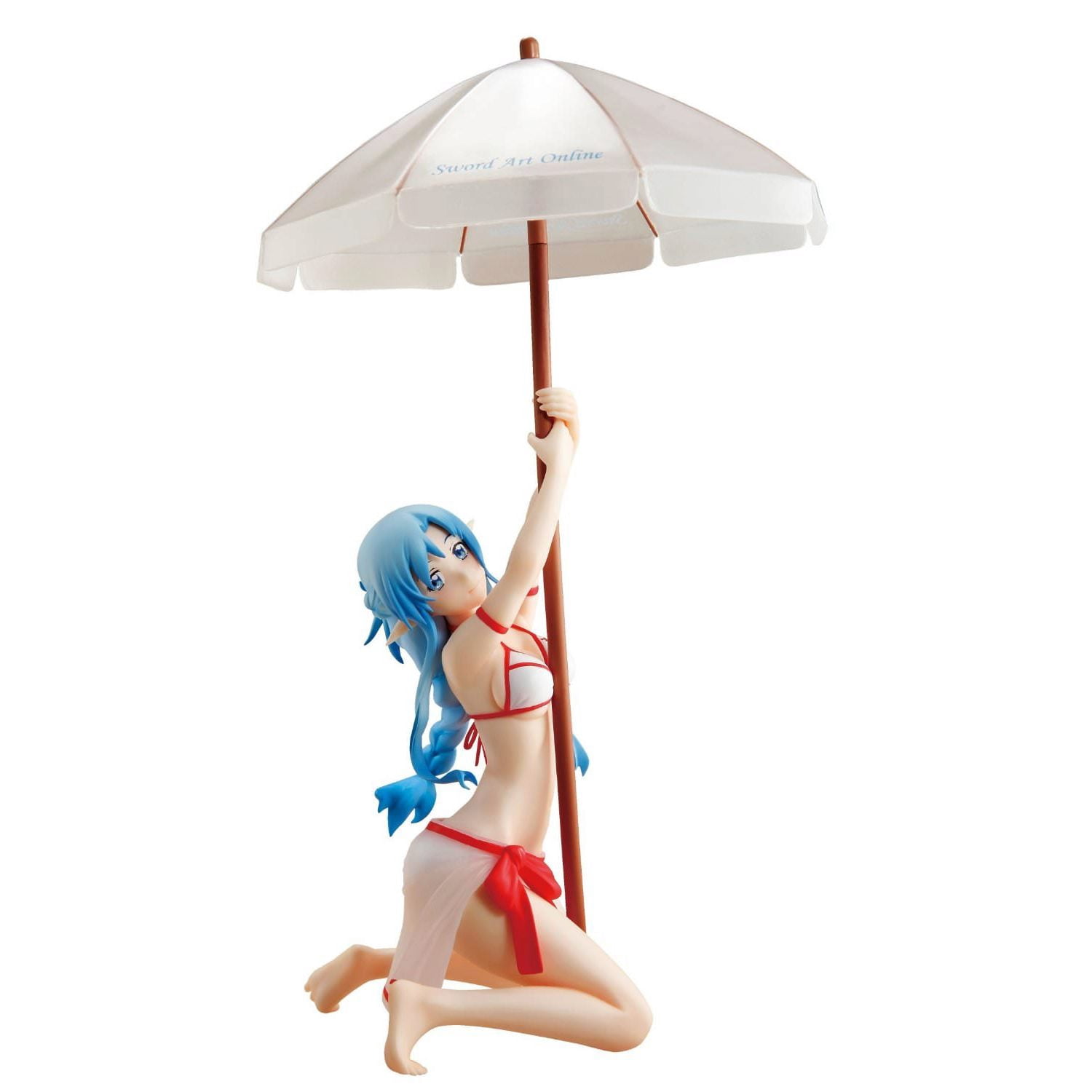 Sword Art Online Asuna Sexy Bikini De Parasol Ver 1 7 Scale Pvc Figure Walmart Com Walmart Com