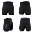 thumbnail image 4 of Arsuxeo B233 Multi-Functional Running Shorts with Storage Belt, Breathable & Quick-Dry, Black, EU XL, 4 of 6