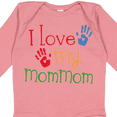 thumbnail image 4 of Inktastic I Love My Mommom Boys or Girls Long Sleeve Baby Bodysuit, 4 of 5
