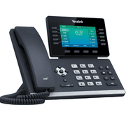 Yealink SIP-T54W Corded VoIP IP Phone Wi-Fi, PoE, Bluetooth with Power Adapter