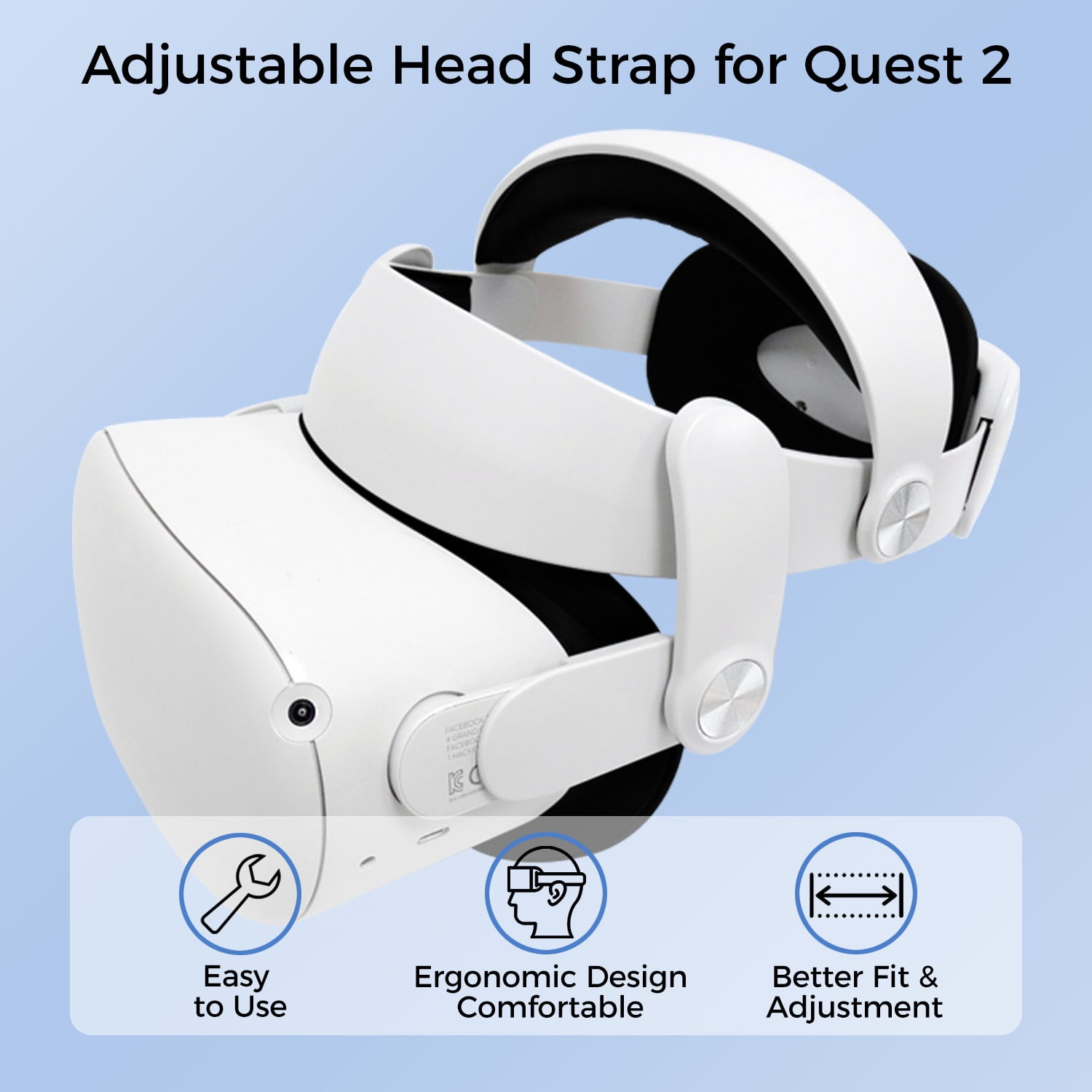 Alpha Digital MQ3 VR Headset for Oculus Quest 2 - Walmart.com