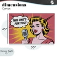 thumbnail image 4 of Stupell Industries Traditional This One's For You Canvas Art, 45 x 30, by Andreas Magnusson, 4 of 8