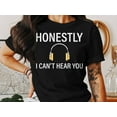 thumbnail image 2 of Funny Music Band Musician Tshirt Rock Country Music Lover Headphone Music Listener Humor Gift for Men Women Kids T-Shirt, 2 of 12