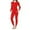 Red, variant on Stylish Women's Winter Thermal Base Layer Set For Skiing And Cold Weather Activities With Comfortable Fit