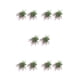 thumbnail image 1 of Wosthever 2 Piezas de Lavanda Artificial Flor Falsa 7 Puntas, 1 of 6