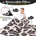 thumbnail image 3 of Beige and Black Of Leopard Print Toddler Nap Mats for Kids Preschool,Sleeping Mat Bag or Kids,Toddler Sleeping Bag,Toddler Nap Mat or Daycare, 3 of 6