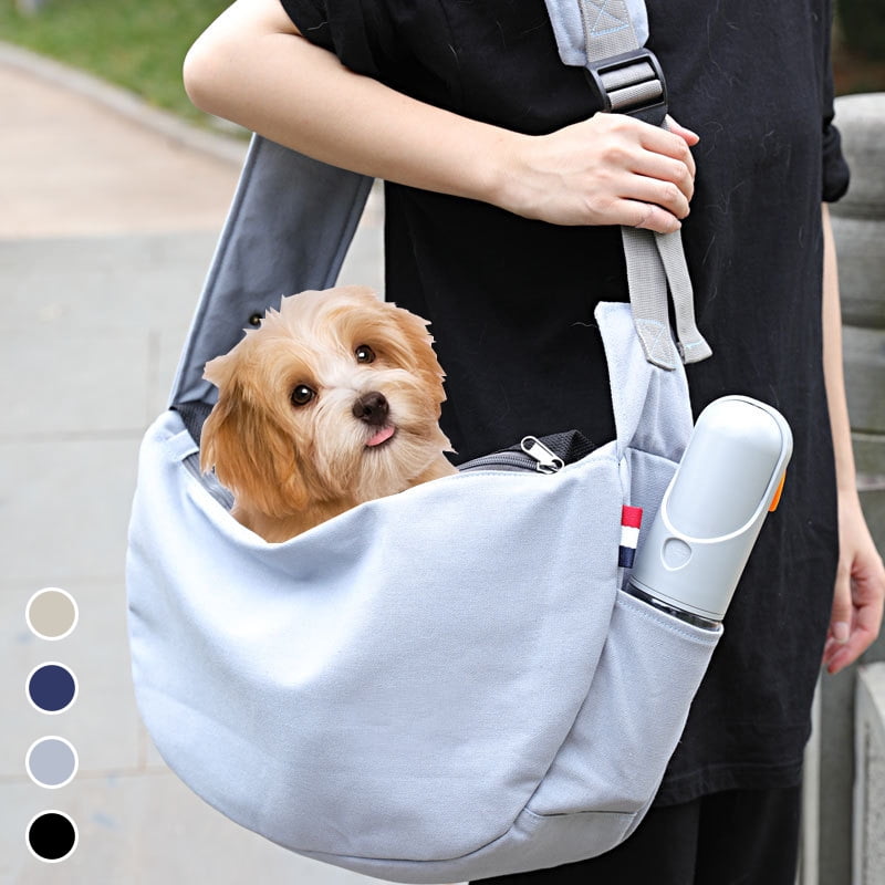 Adjustable Large Breathable Pet Shoulder Crossbody Bag Sling Dog Cat