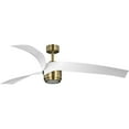 thumbnail image 4 of P250112-163-30-Progress Lighting-Insigna - 3 Blade Ceiling Fan with Light Kit In Contemporary Style-14.75 Inches Tall and 62 Inches Wide-Vintage Brass, 4 of 13
