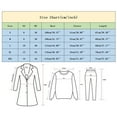thumbnail image 4 of WEAIXIMIUNG Oversized Sweatshirt for Women Plus Size with Pockets Women's Pullover Drawstring Hoodies Tops Button Down Long Sleeve Sweatshirts with Pocket, 4 of 4