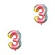 thumbnail image 1 of Naiovety Números Globo de cumpleaños Fácil de inflar Suministros para fiestas Decoraciones de boda Decoración de compromiso gradiente rampa3 rampa de gradiente3 2Conjunto, 1 of 6