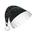 thumbnail image 2 of KLL Christmas Hats for Adults Plush Surreal Panda Warrior Print Santa Hat Xmas Fluffy Santa Claus Hat for Women Men, 2 of 6