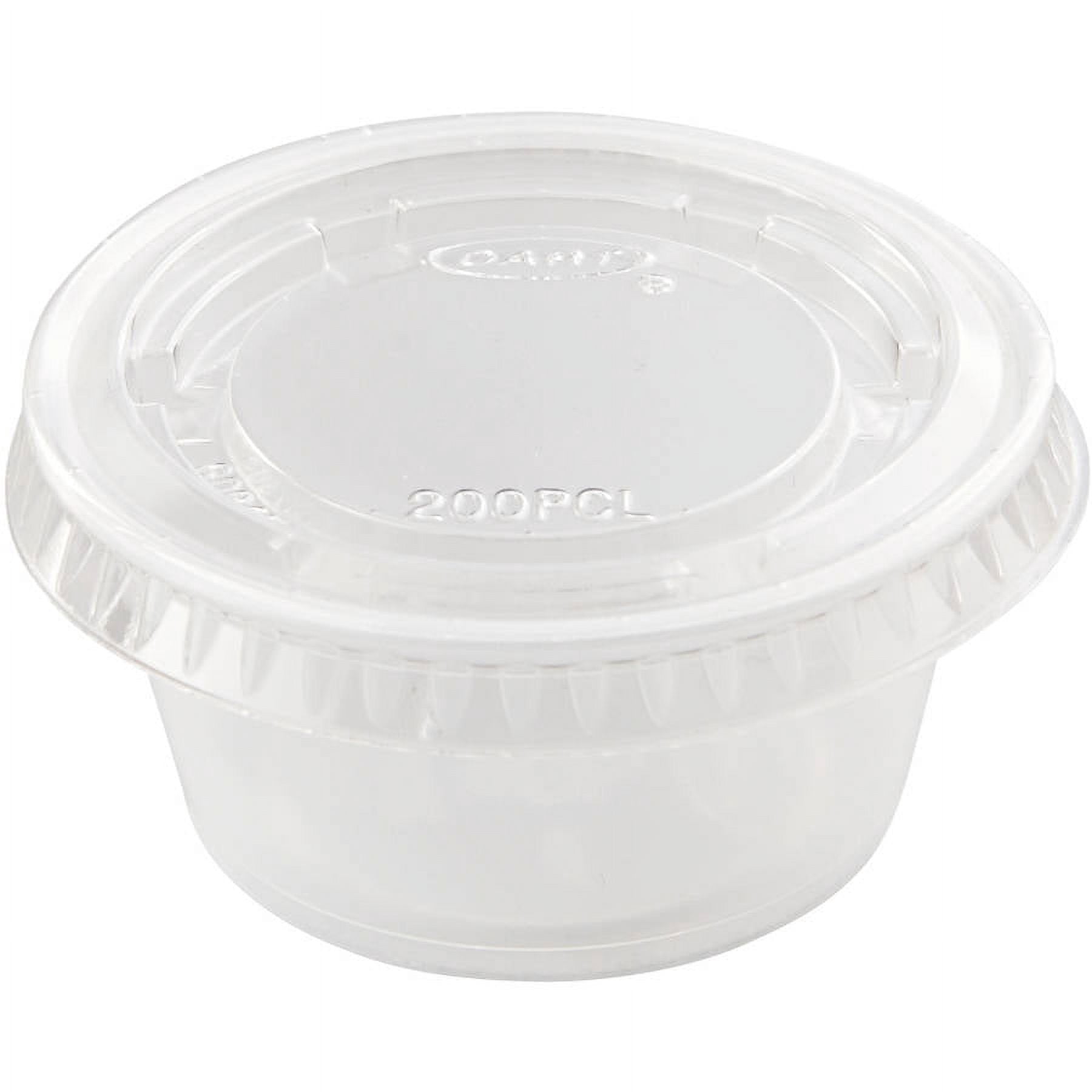 Dart Complements Portion/Medicine Cup Lids, Plastic, Clear, 2500/Carton - DCCPL2N