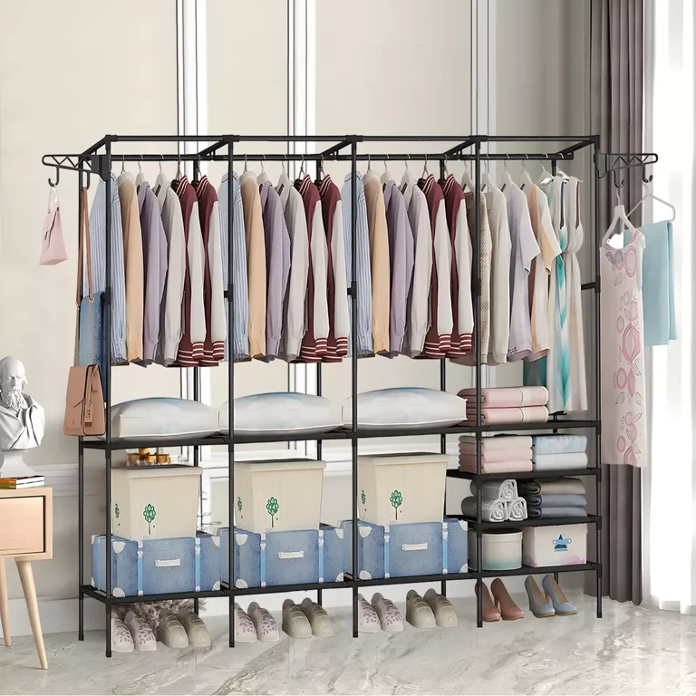SAVALETOR Clothes Rack Heavy Duty Clothing