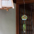 thumbnail image 2 of EeaseCA Glass Pendant Wind-bell Four-leaved Clover Wind Chime Japanese Style Hanging Ornament Random Style, 2 of 9