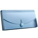 thumbnail image 3 of Carpeta de archivos expandible 13 bolsillos Carpeta de archivos de documentos impermeable profesional para recibos de facturas con IVA azul, 3 of 5