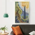 thumbnail image 4 of Lord of The Rings Retro Travel Poster Isengard Poster Cool Artworks Painting Wall Art Canvas Prints Hanging Picture Home Decor Posters Gift 16x24inch(40x60cm), 4 of 6