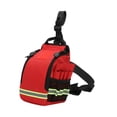 thumbnail image 3 of Zentra Sac Banane de Premiers Secours, Sac de Taille Léger d'Urgence Pochette de Rangement Médicale Rouge, 3 of 10