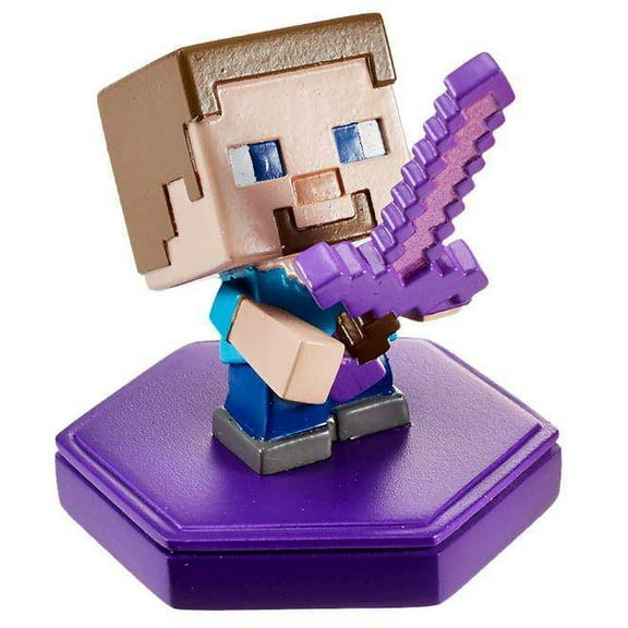 Minecraft Earth Attacking Steve Minifigure (No Packaging)
