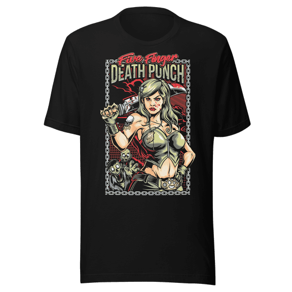 Five Finger Death Punch Machete T-Shirt