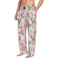 thumbnail image 6 of Naloa Tropical Pitaya Pajama Pants Men, PJ Bottoms, Sleep & Lounge Pants-Large, 6 of 6