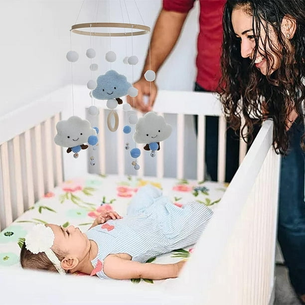 Mobile Bed Bell Holder Bébé: Baby Musical Crib Support De Cloche